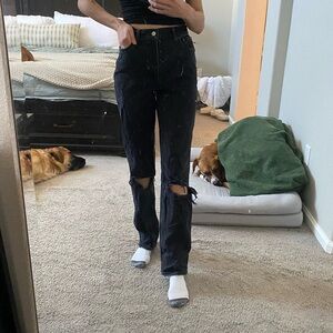 Abercrombie ultra high rise 90s jeans
